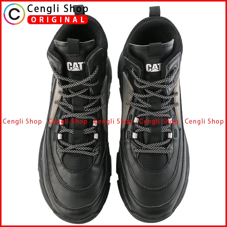 SEPATU BOOT CATERPILLAR CASUAL PRIA ORIGINAL KULIT ASLI BRANDED CAT-G0