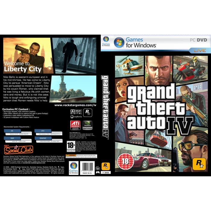 Terbaru Game GTA 4 PC / Grand Theft Auto IV Complete Edition Diskon
