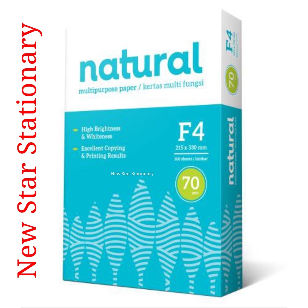 

Kertas F4 Natural 70 Gram