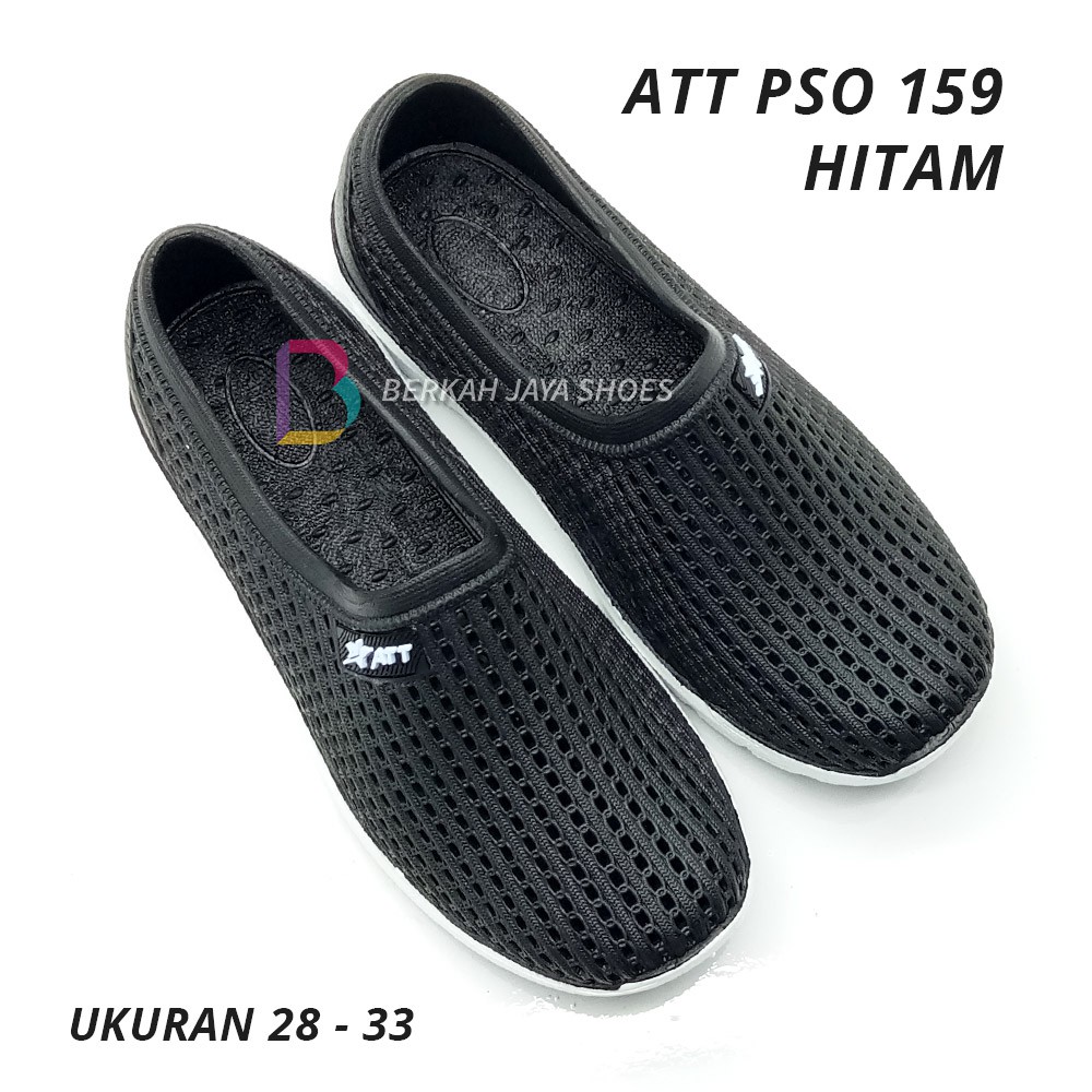 Sepatu Anak Karet - Sepatu Slip On Karet Anak Laki - Laki ATT PSO 159 - Anti Slip &amp; Anti Air