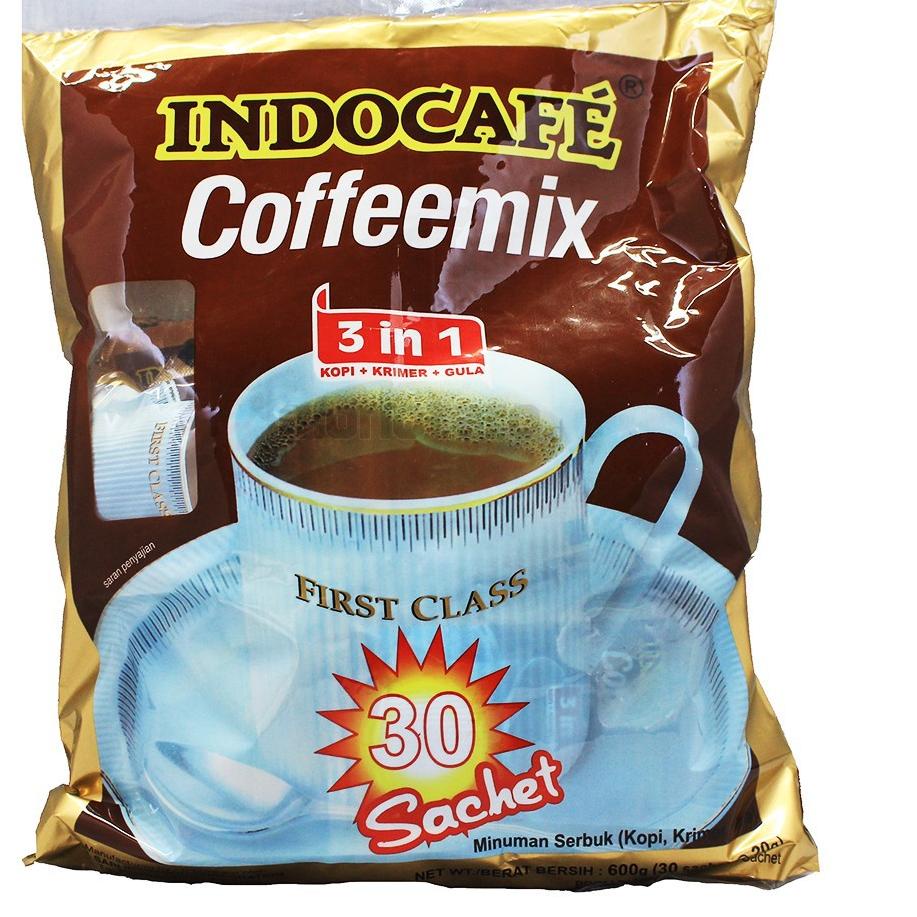 

[PROMO T7A45] INDOCAFE COFFEEMIX (30 SACHET X 20 GRAM) / INDOCAFE COFFEMIX 3IN1 Buruan Beli