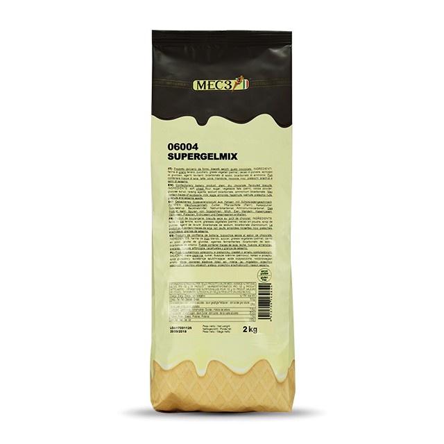 

REPACK 100 Gr Supergelmix MEC3 Stabilizer/Emulsifier Ice Cream &Gelato