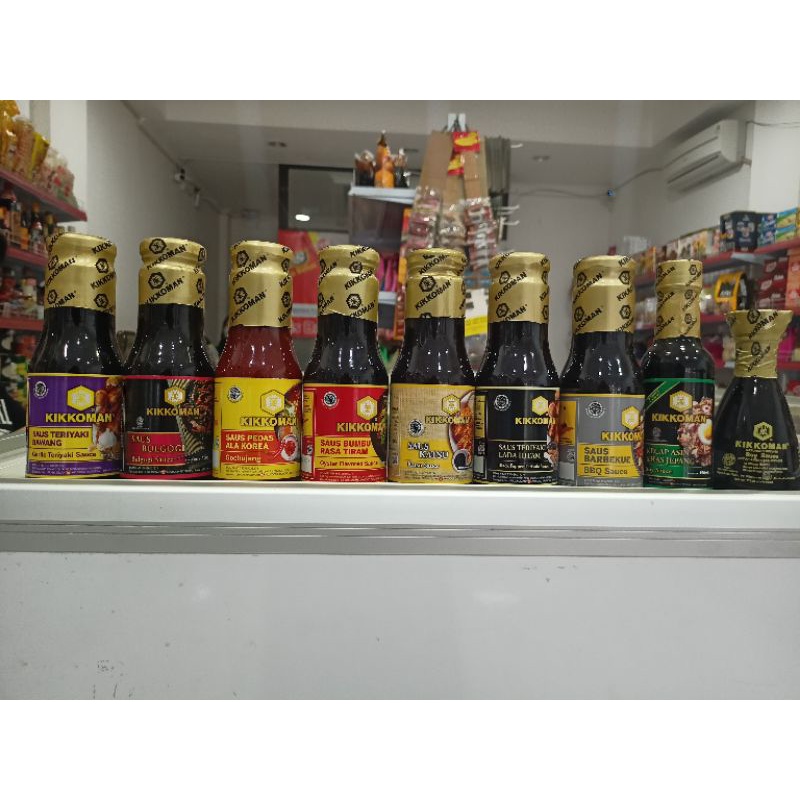 

Kikkoman Bermacam-macam Saus 150ml dan 300gr