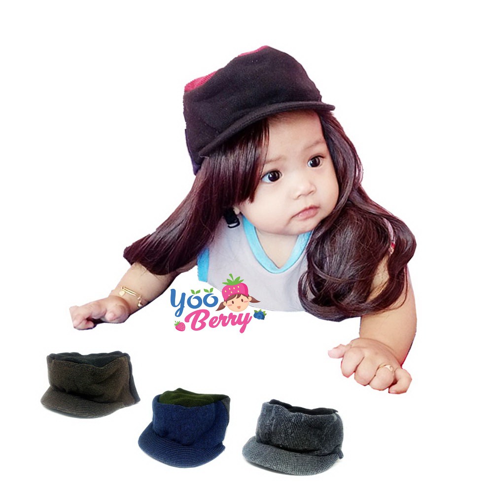 YooBerry Topi Rajut Baseball Anak Berry Mart