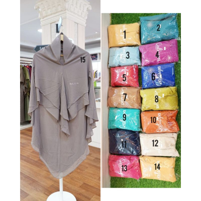 Khimar Qalisya Part 1/ Khimar syari/ khimar qalisya