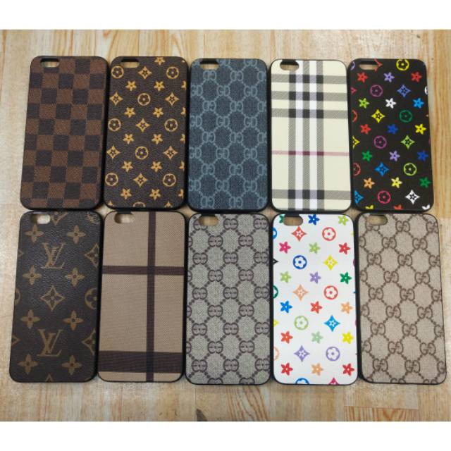 Softcase Branded LV IPH 5/6/6 PLUS/7 PLUS/X/XS/XR/HUAWEI Y7 PRIME 2017/MATTE 20 PRO/NOVA 3i/P30