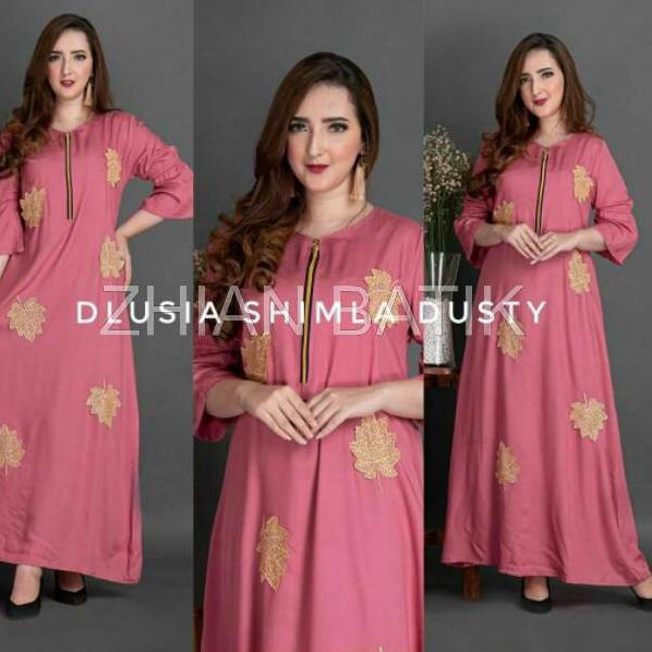 [KODE QC0UO] DASTER LENGAN PANJANG / DASTER ARAB DLUSIA SHIMLA MURAH //DLUSIA ARAB BISA GROSIR