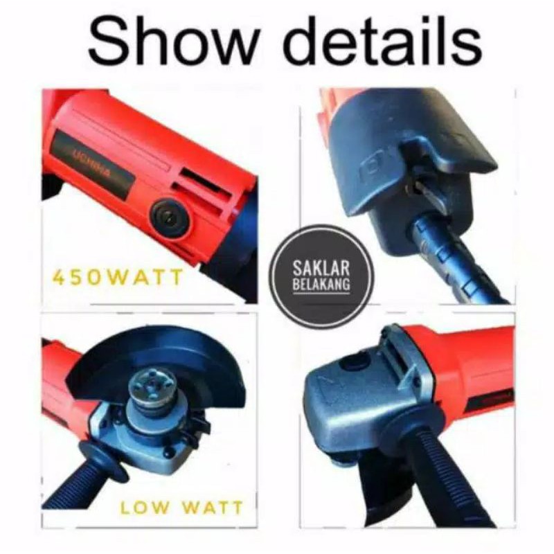 MESIN GERINDA TYPE MT 9500 MERK UCHIHA TAHAN PANAS