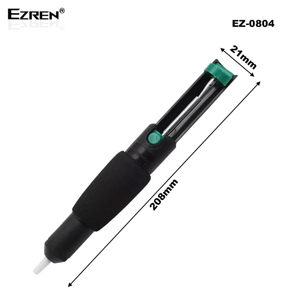 Ezren EZ-0804 Penyedot Timah Pump Soft Handle Anti-Slip Double Ring