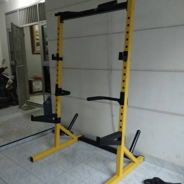 Alat Fitness Power Rack + Pull Down