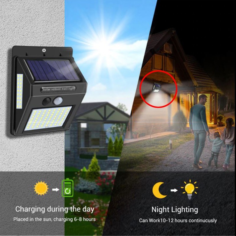 LAMPU DINDING Tembok SOLAR / Lampu Hias Outdoor Tempel Dinding LED ORI