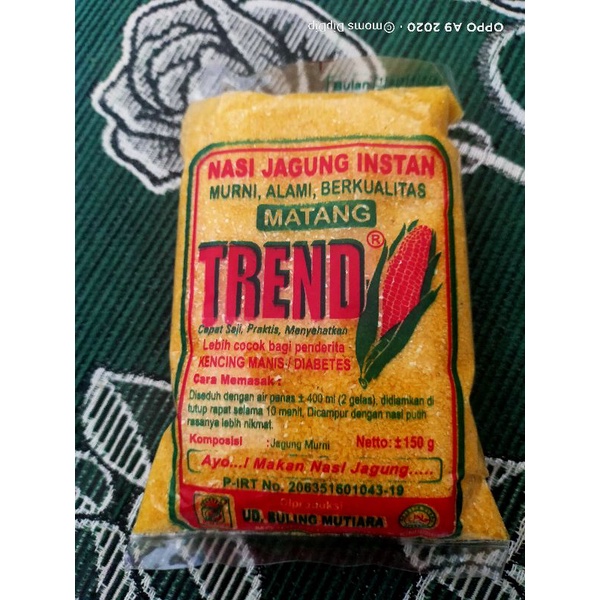 

empok / jagung halus /campuran nasi