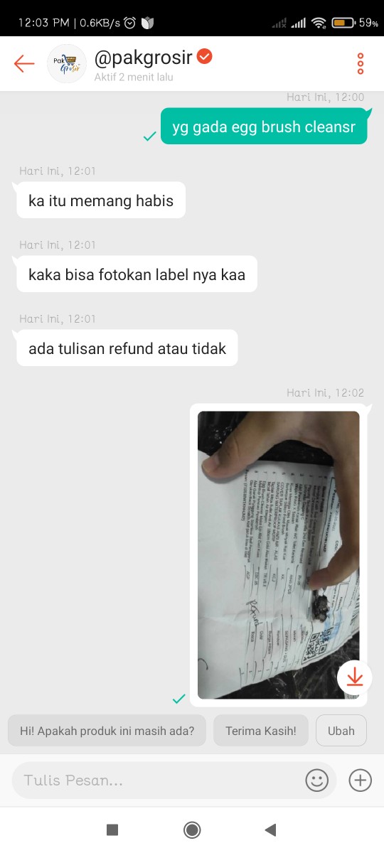 Payung Terbalik Kazbrella 2nd Gen Reversed Umbrella Gagang C