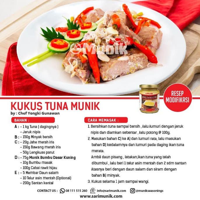 

BUMBU MUNIK BUMBU DASAR KUNING - 1000GR