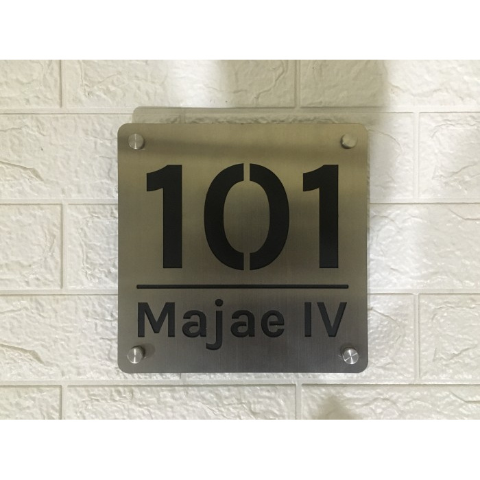 

Mars_Venus - Nomor Rumah Stainless Steel 2 Baris + Pen Iklan