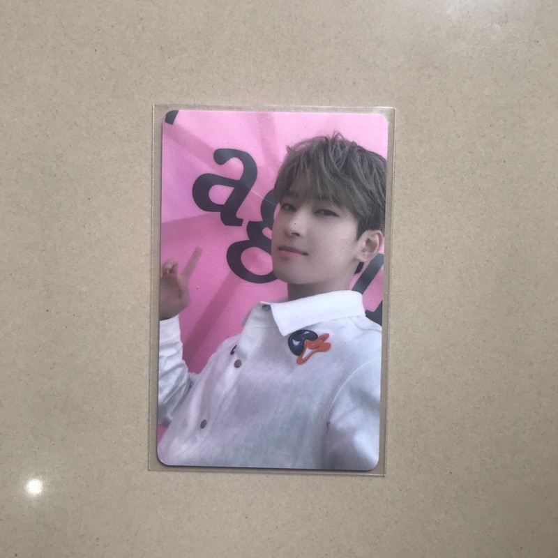 SEVENTEEN Wonwoo LD Lucky Draw YC Your Choice Round 2 Soundwave PC Photocard
