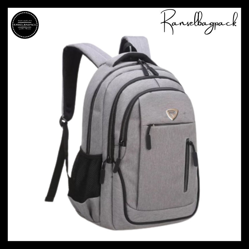 Tas Ransel Pria - Tas Sekolah Kuliah Kerja Travel Remaja Dewasa Model Murah Terbaru Korea Kekinian Multifungsi Stylish Backpack Punggung Bahu Besar Bagus Import Lokal Original Fashion Simple Casual Elegan Cowok