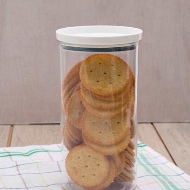 Toples Plastik Penyimpanan Makanan Cemilan Snack Food Storage Kedap Udara