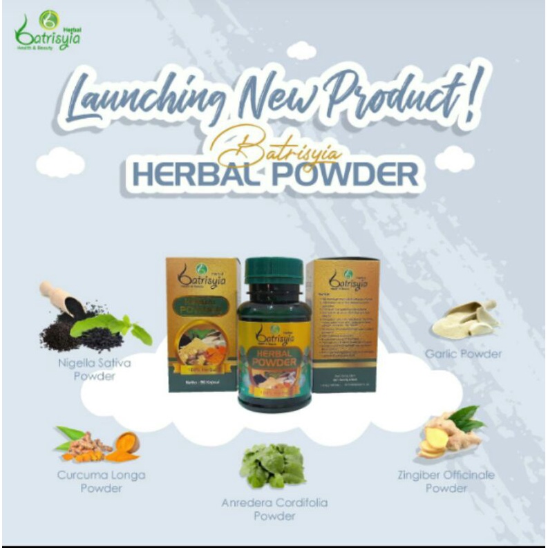 Batrisyia Herbal powder suplement kesehatan imun booster batrisya