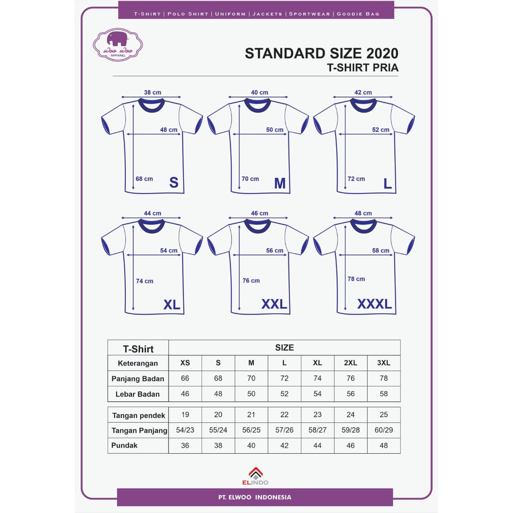 Kaos Polos Cotton Combed 24s - Bahan Lebih Tebal Dari 30s