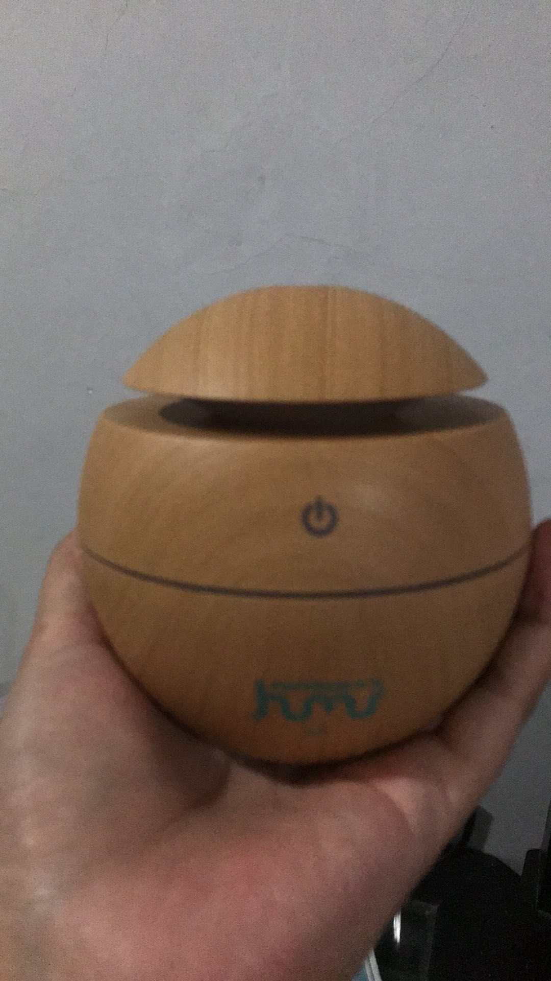Air Humidifier Essential Oil Diffuser Aroma Terapi Motif Kayu Bonus 1 Botol Oil