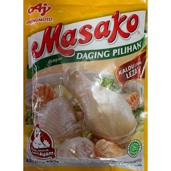 

Masako rasa ayam / sapi 250 gr