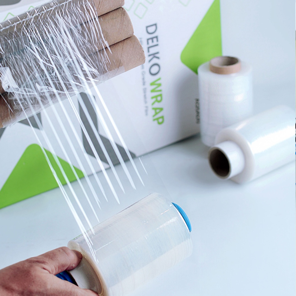 

RB Plastik Wrapping Stretch Film 50cm x 150m DELKOWRAP BENING SATUAN