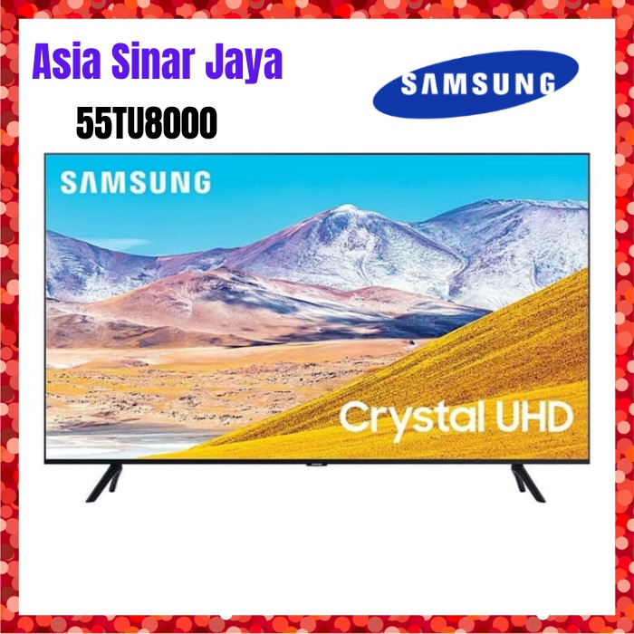 Samsung 55TU8000 55 Inch 55" Crystal UHD 4K Smart LED TV UA55TU8000