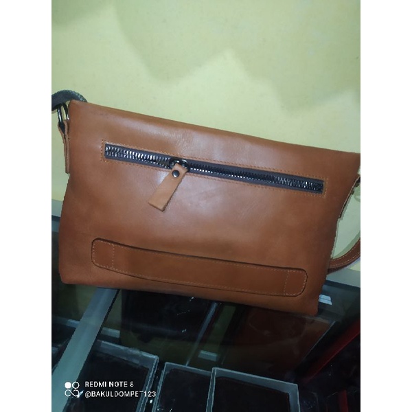 Handbag pria wanita  kulit sapi asli original /cloucth kulit sapi asli original