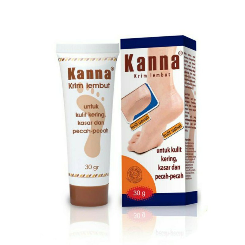 Kanna Cream lembut kaki KANNA