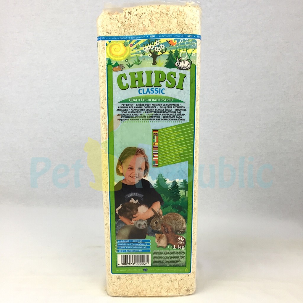 

Pet Republic Serbuk Kayu CHIPSI Wood Shaving 1kg
