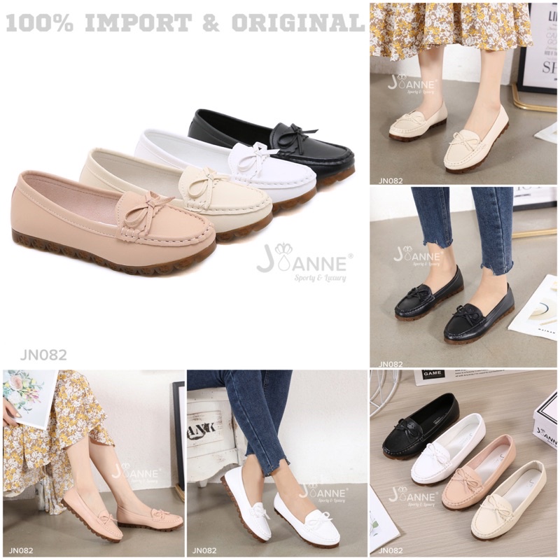 RESTOCK! [ORIGINAL] JOANNE Loafers Shoes Sepatu Kerja Wanita #JN082