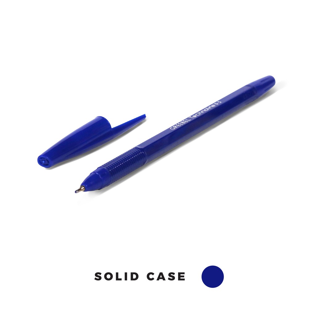 BALLPOINT PULPEN TECHNOLINE BLUE/BIRU 12+1pc