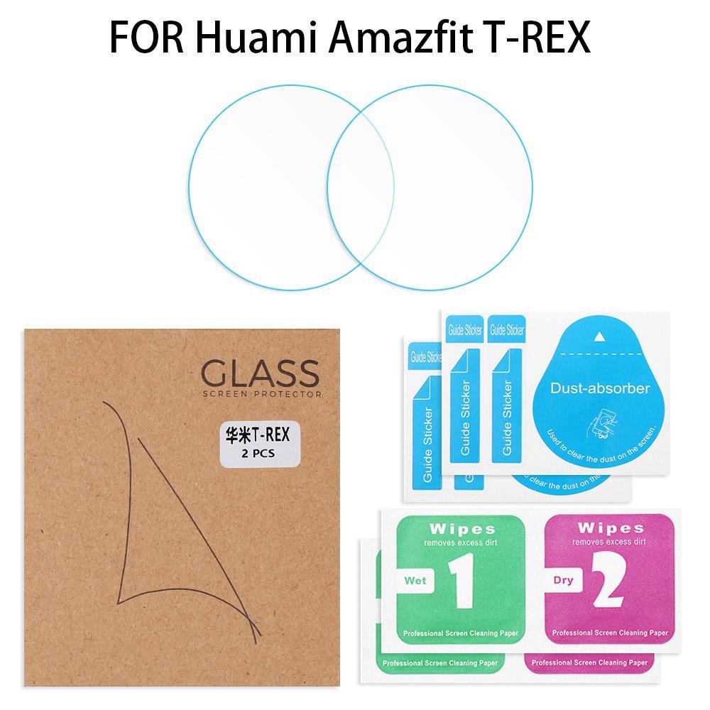 POPULAR Populer Film Pelindung Aksesoris Pengganti Anti Ledak Tahan Benturan Tempered Glass Untuk Xiaomi Huami Amazfit T-Rex