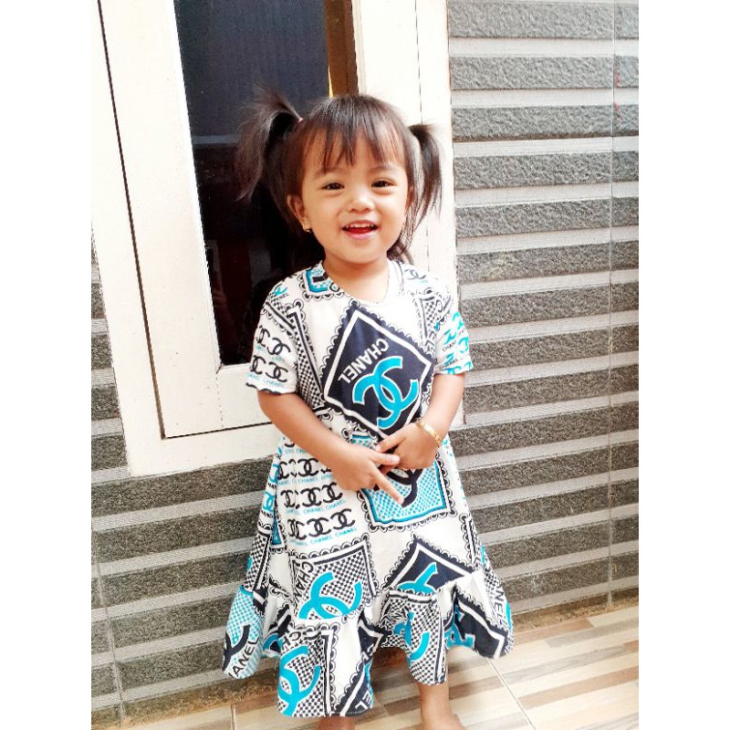 dress anak termurah ukuran 1-3 tahun