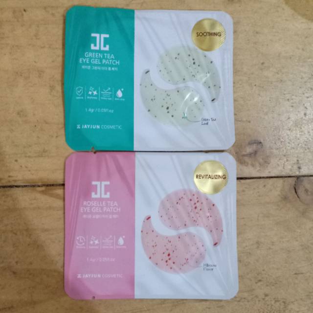 Jayjun Green Tea & Roselle Tea Eye Gel patch ( 2 pcs/ 1 pair)