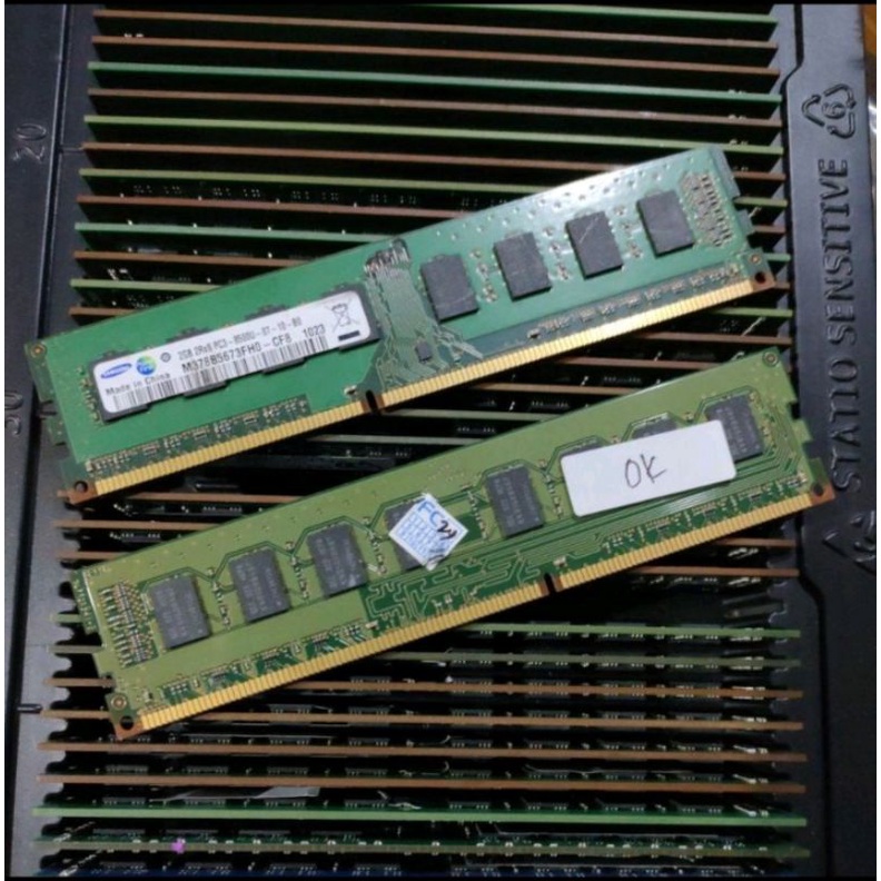 ram ddr3 2gb pc 10600 double ic for pc