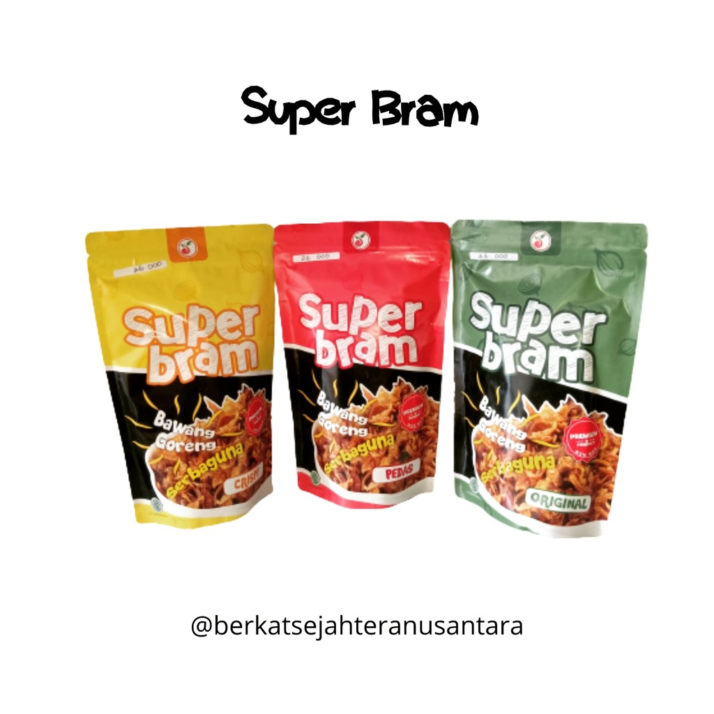 

Bawang Goreng // Super Bram // Kemasan 100 g