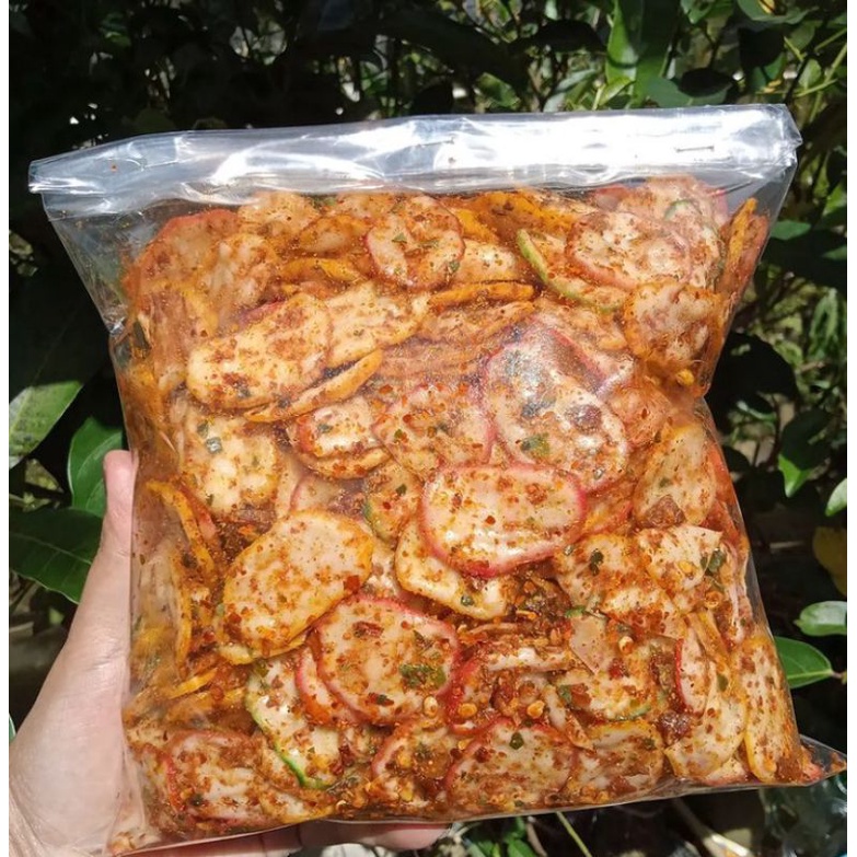 

seblak kerupuk kering kencur Daun jeruk 500 gram