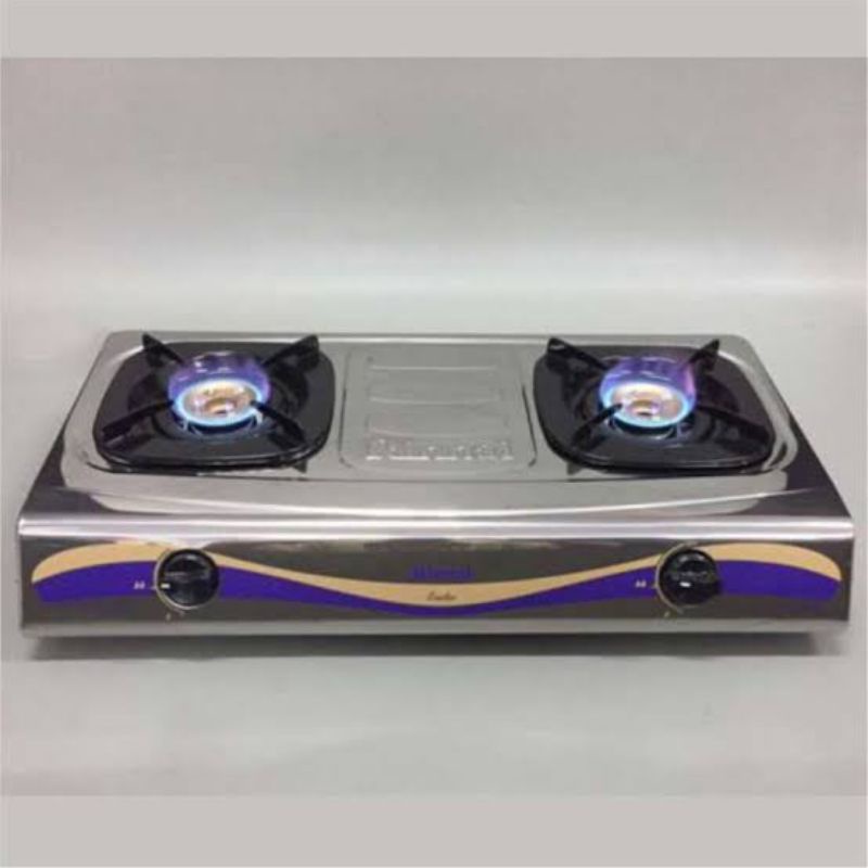 Kompor Rinnai Stenlis 522E kompor gas rinnai stenlis api biru