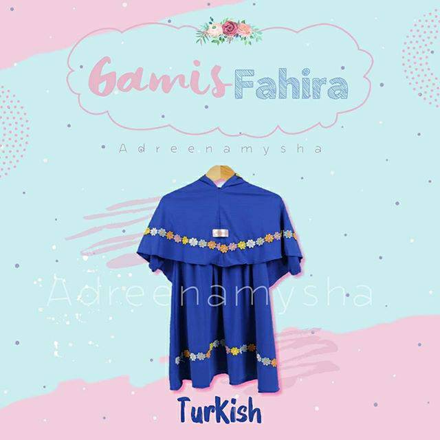 Gamis Fahira Size 3-6 tahun Gamis Anak dan bayi