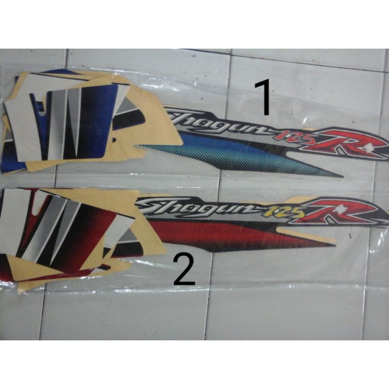 Sticker Striping Shogun 125 R 2005