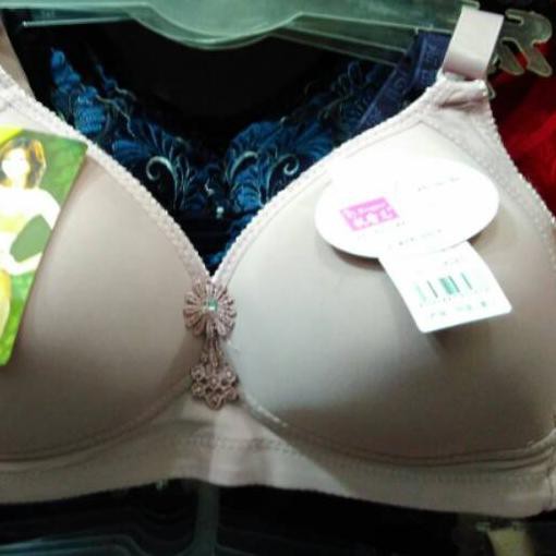 ❈ Bra cup jumbo tanpa kawat busa tipis ✮