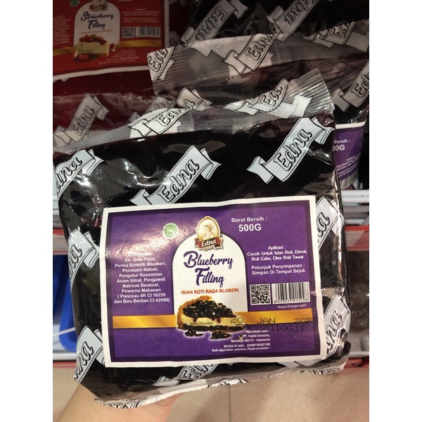 

Selai Blueberry 500g - Edna