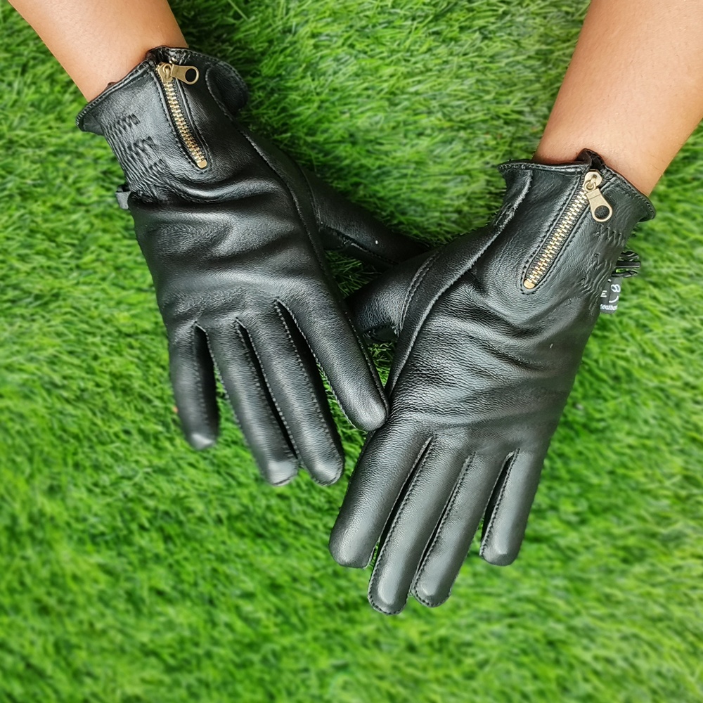 Sarung Tangan Motor Kulit Autoblack Full Leather Gloves