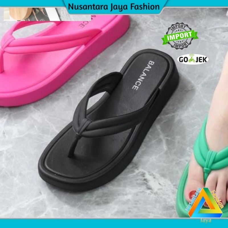 Sandal Jepit Wanita TERLARIS Jelly Balance 2801