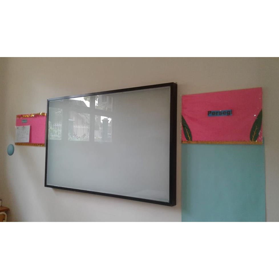 

papan tulis kaca glass board 1m x 150cm