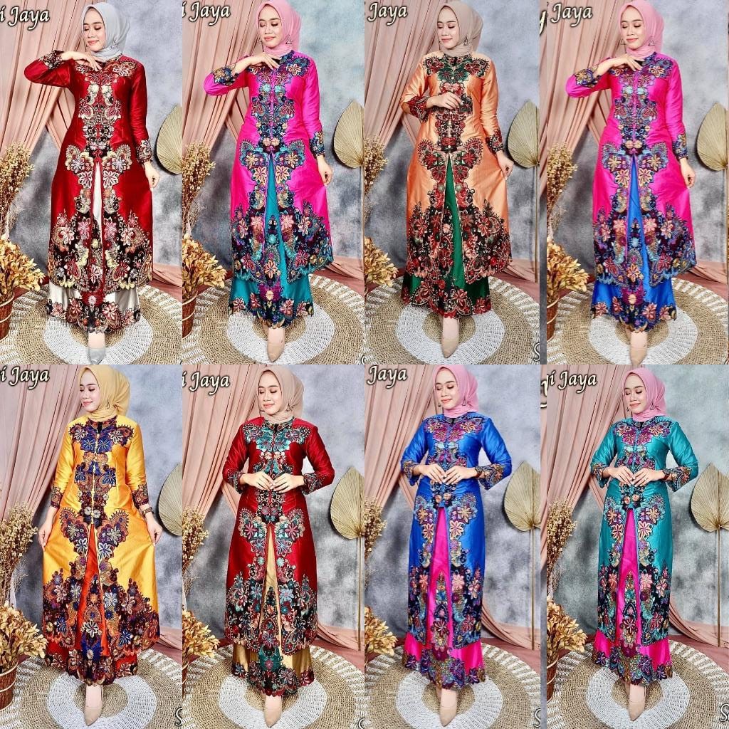 Gamis Abaya Tafeta Kebaya Sapujagat Aneka Pilihan