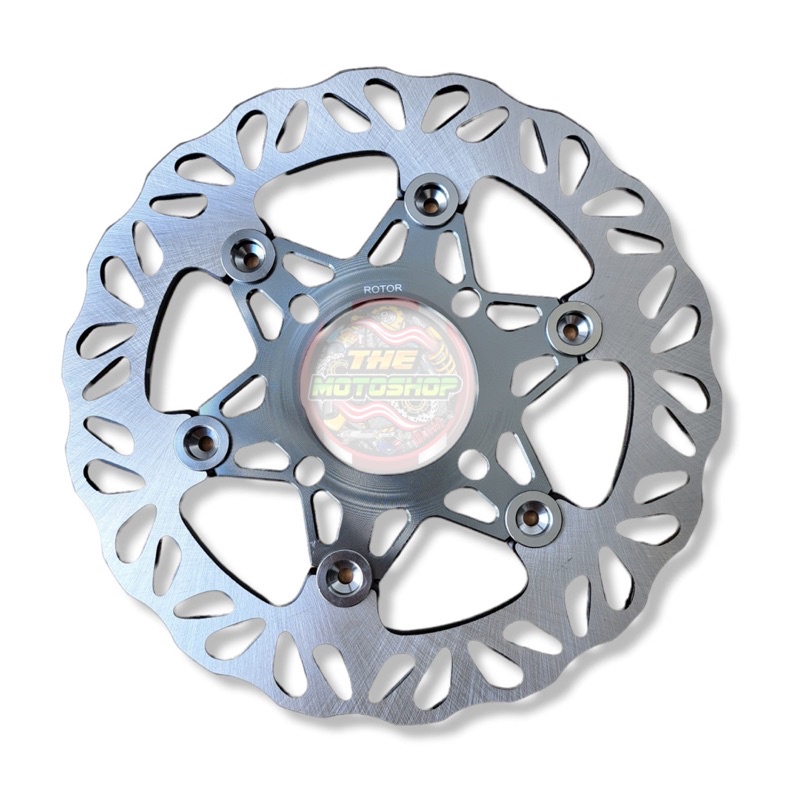 Piringan Cakram Disc Depan ROTOR N166 Floting CNC 220mm Lubang 4 Front Disc Break Mio Beat Vario Jupiter Z MX Nouvo Scoopy Click Vario125 150