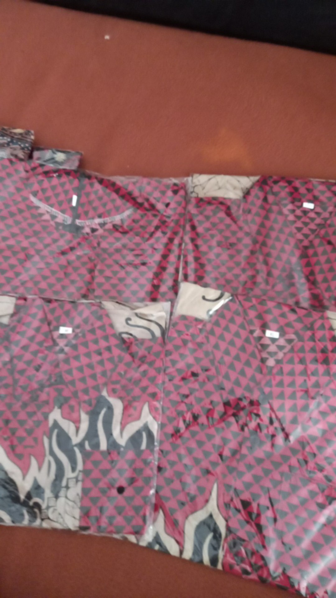 Batik Couple Keluarga Sania Ruffle Ori Ndoro Jowi Dnt Motif Tenun